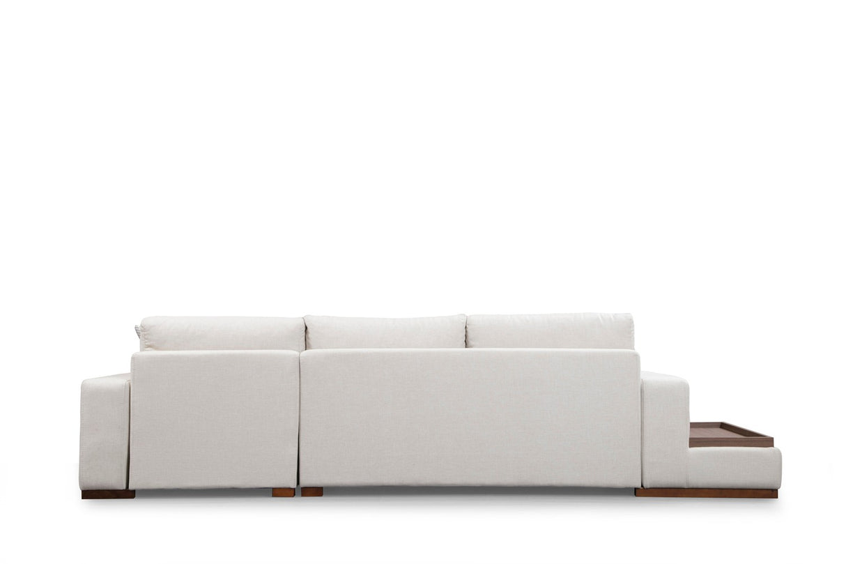 Corner sofa run beige