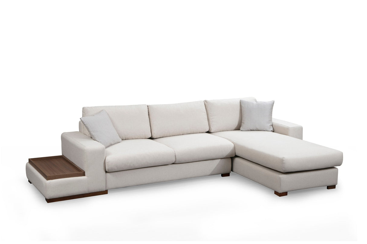 Corner sofa run beige