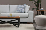 Corner sofa run beige