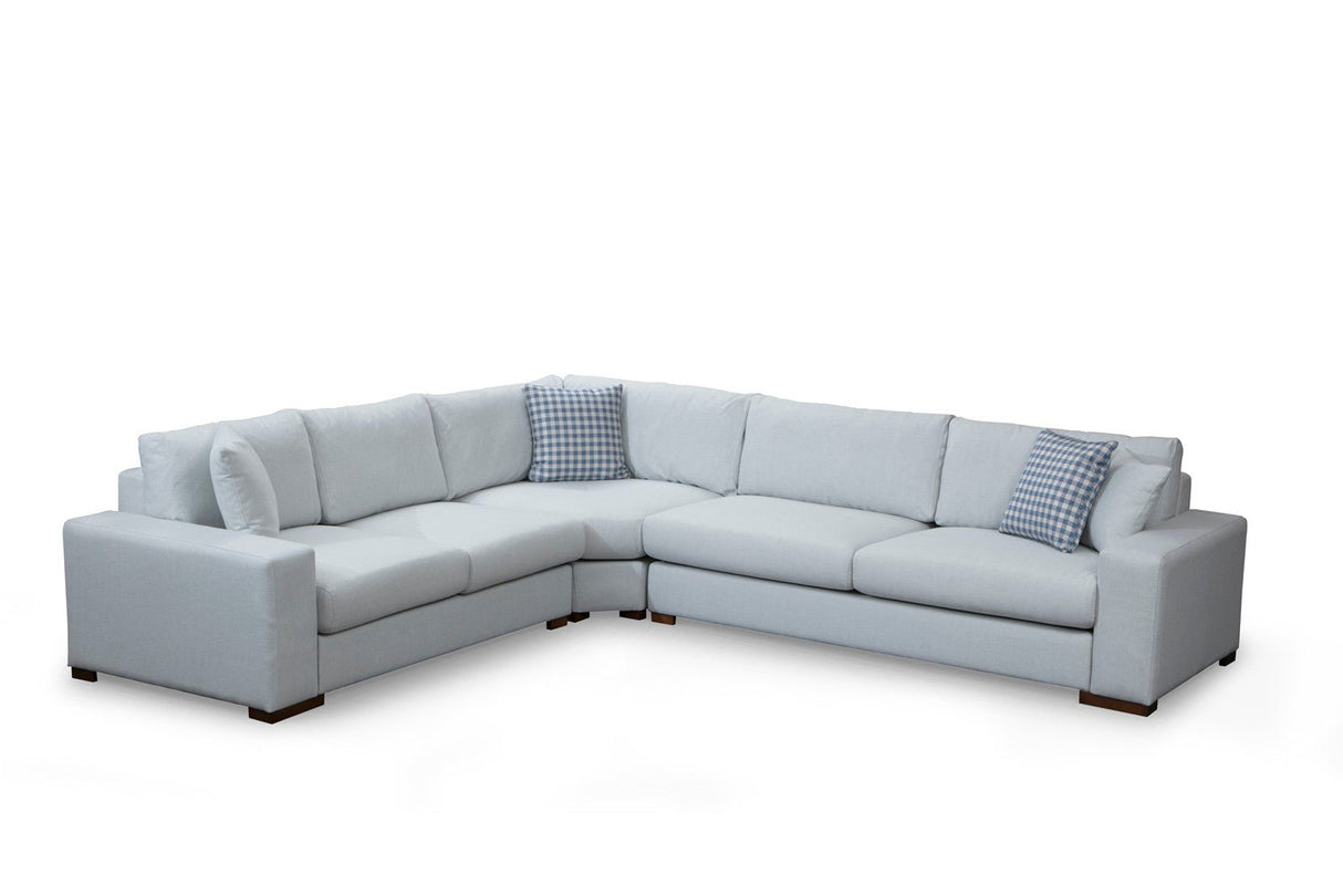 Corner sofa run beige