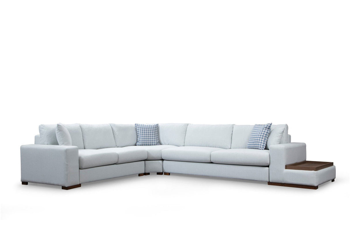 Corner sofa run beige