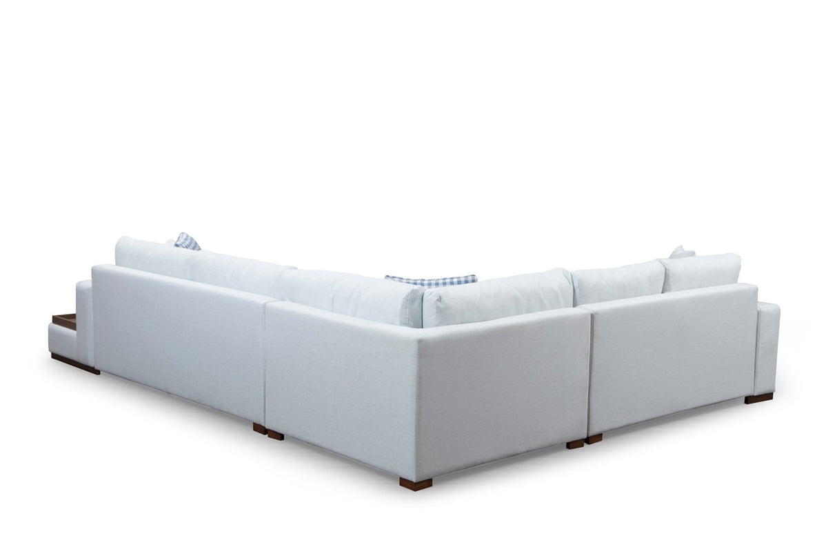 Corner sofa run beige