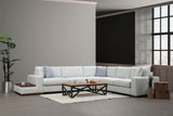 Corner sofa run beige