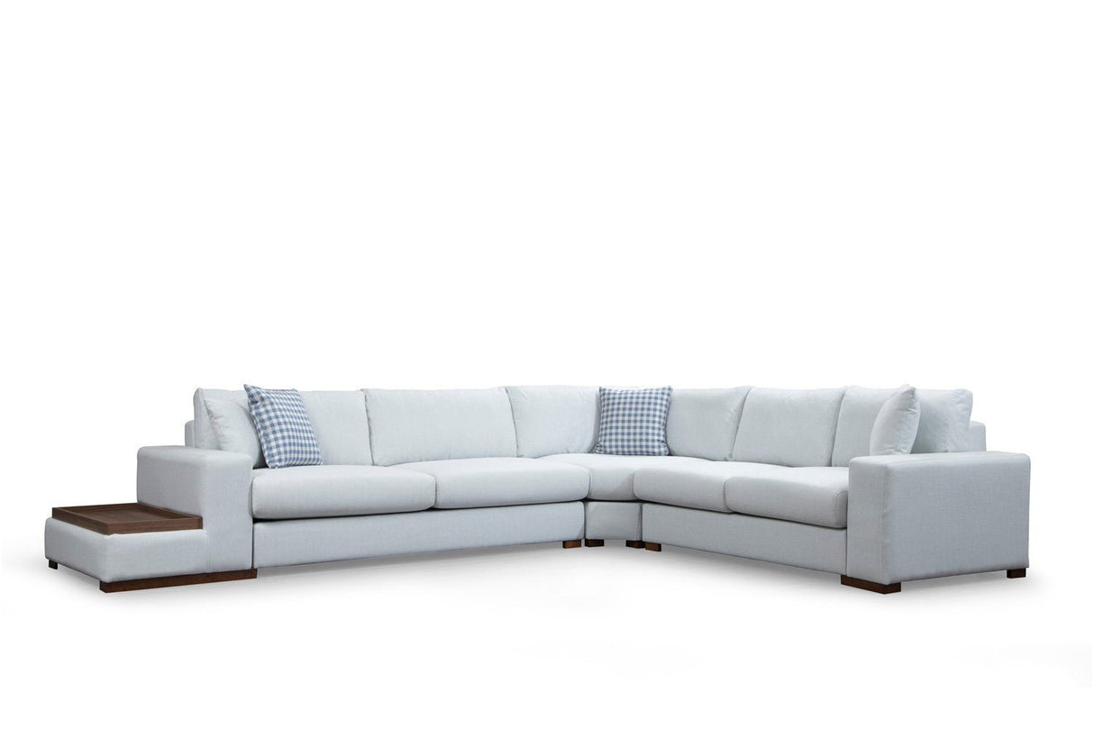 Corner sofa run beige