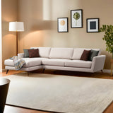 Corner sofa with sleeping function on the left mayorka beige