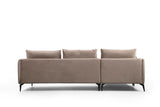 Corner sofa on the left Felix Beige