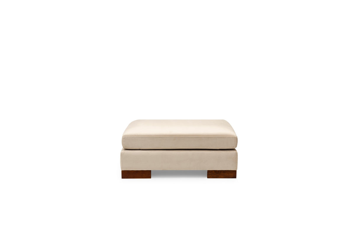 Corner sofa on the left tulip beige