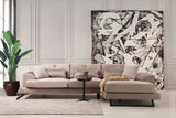 Corner sofa on the right Frido Beige