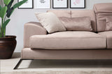 Corner sofa on the right Frido Beige