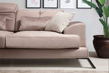 Corner sofa on the right Frido Beige