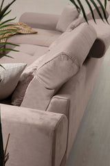 Corner sofa left Frido Beige