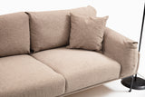 Corner sofa Left Leo Mocha