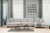 Corner sofa padova light gray