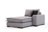 Corner sofa Lena light gray