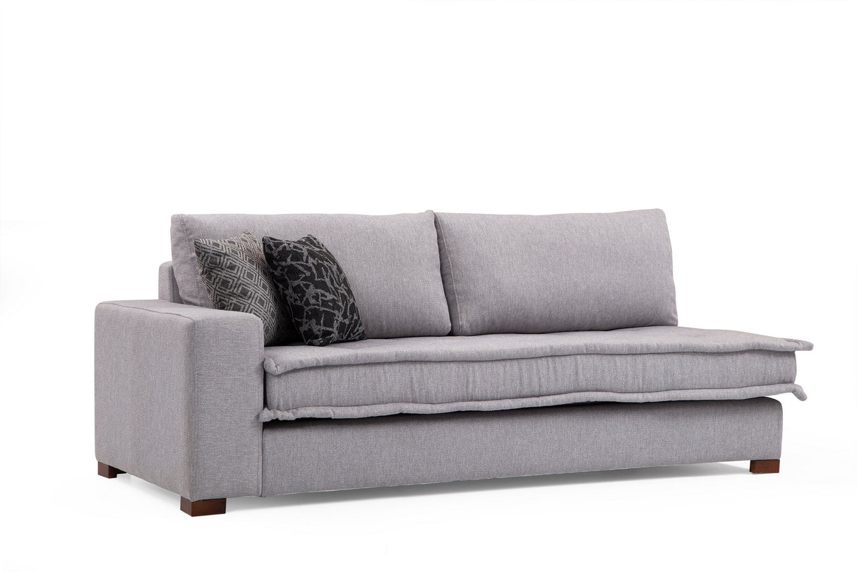 Corner sofa Lena light gray