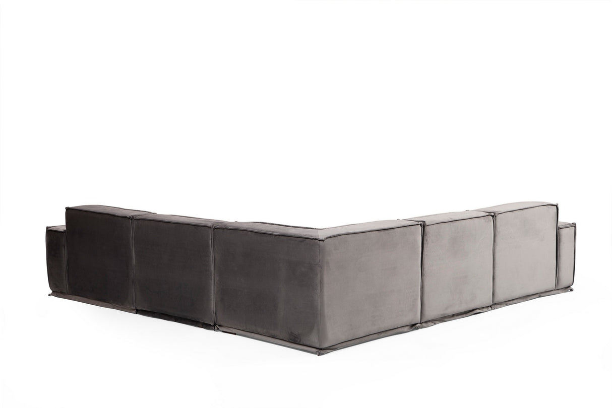 Corner sofa Lego Gray