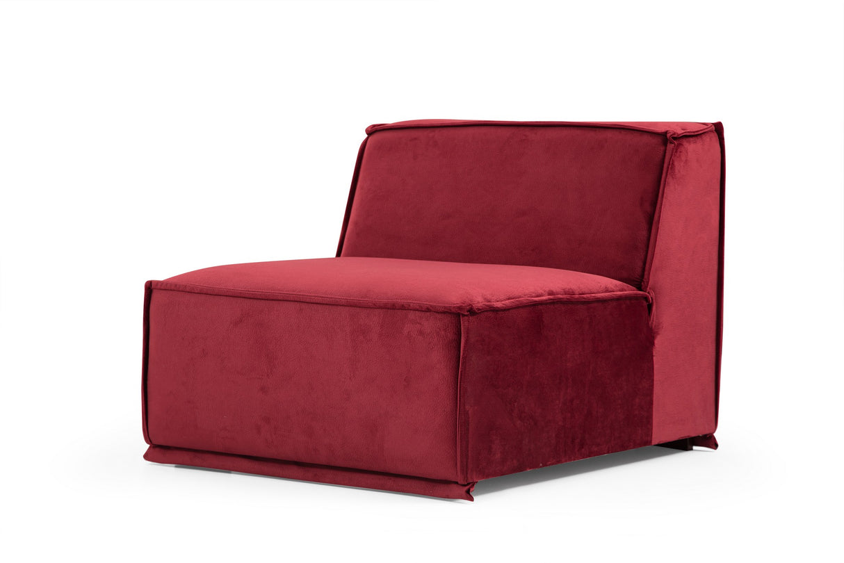 Corner sofa on the left Lego Burgundy