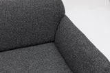 Corner sofa eddy dark gray