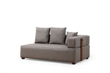 Corner sofa Left Gondol Gray