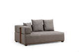 Corner sofa on the right Gondol Gray