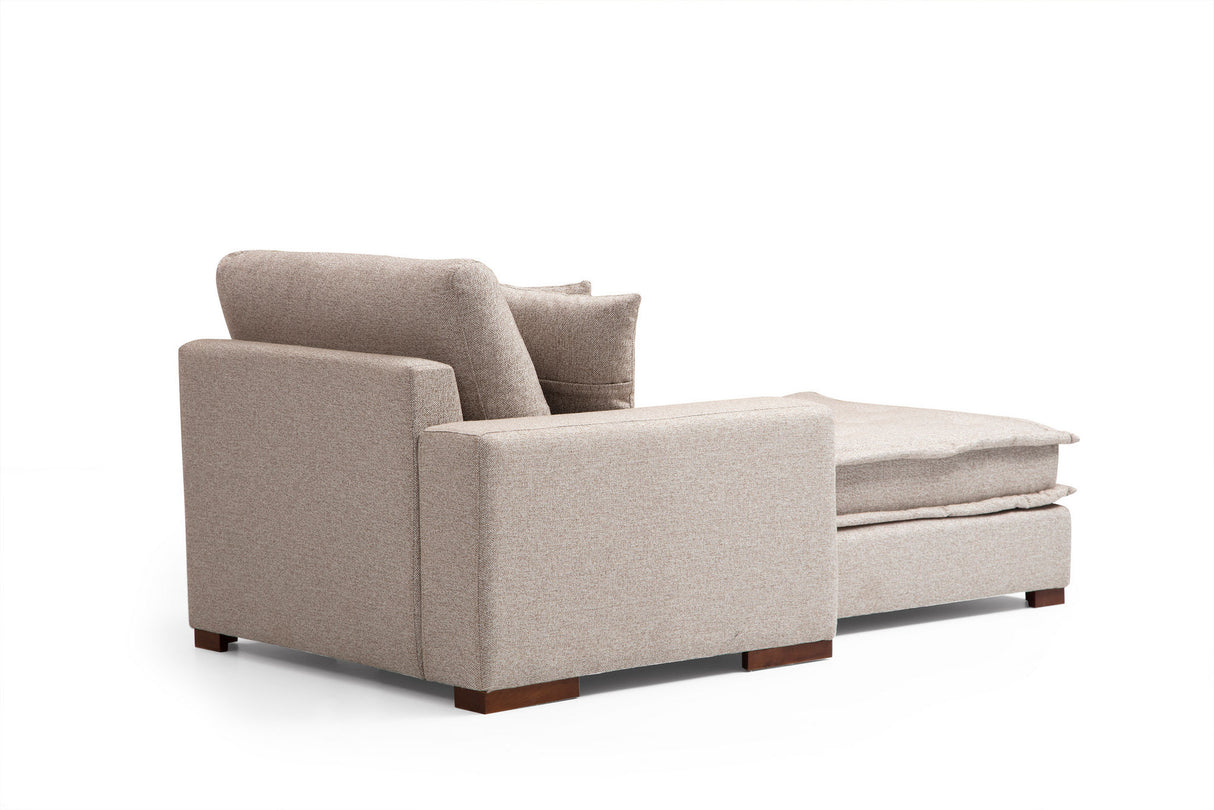 Corner sofa Lena Sand Beige