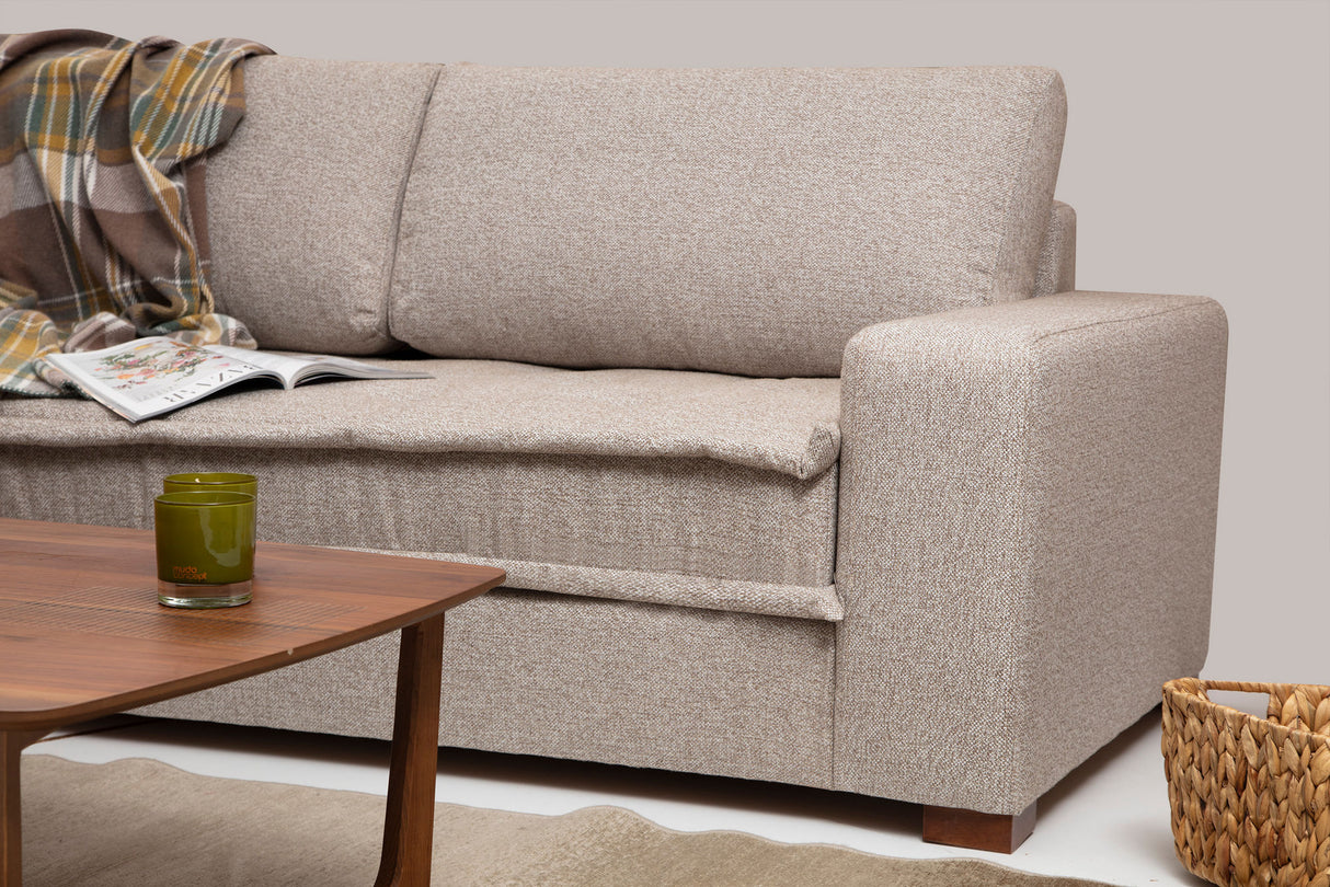 Corner sofa Lena Sand Beige