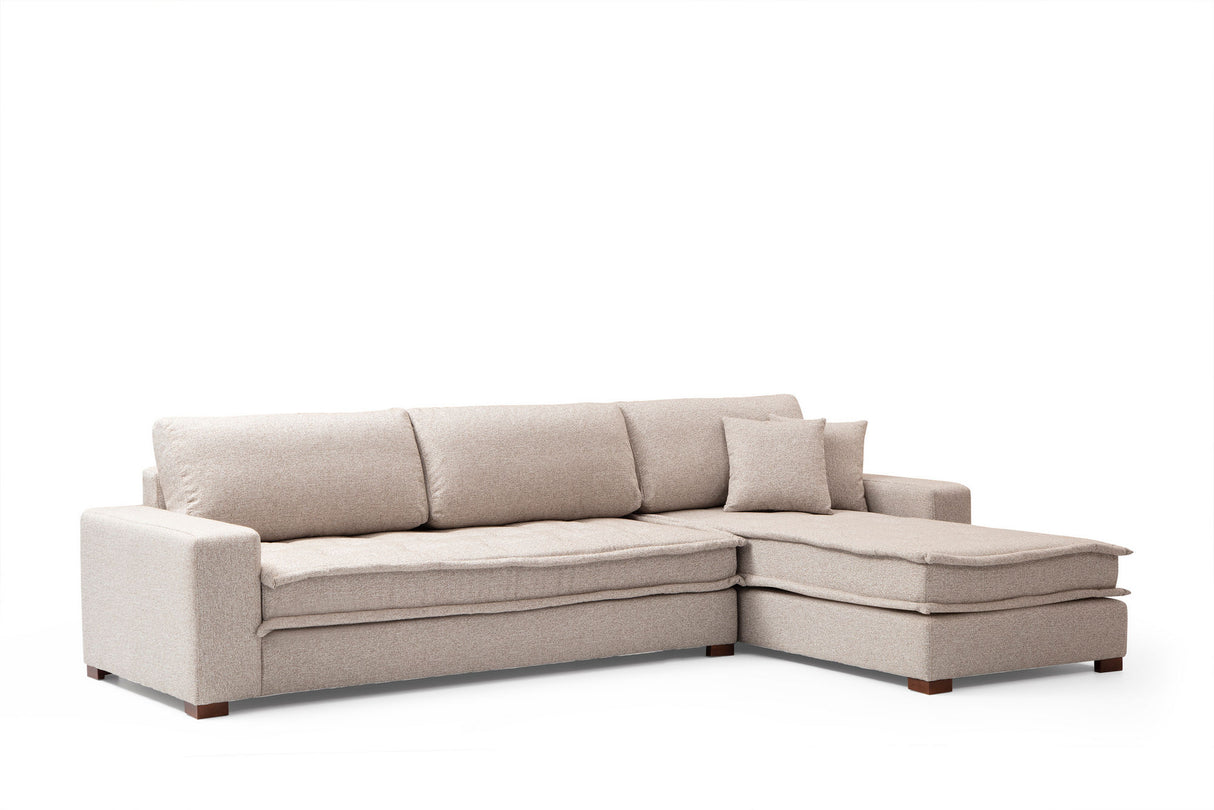 Corner sofa Lena Sand Beige