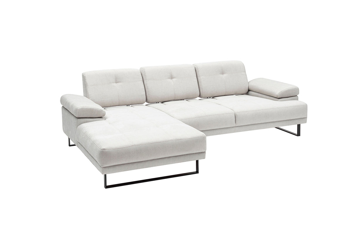 Corner sofa on the left mustang beige