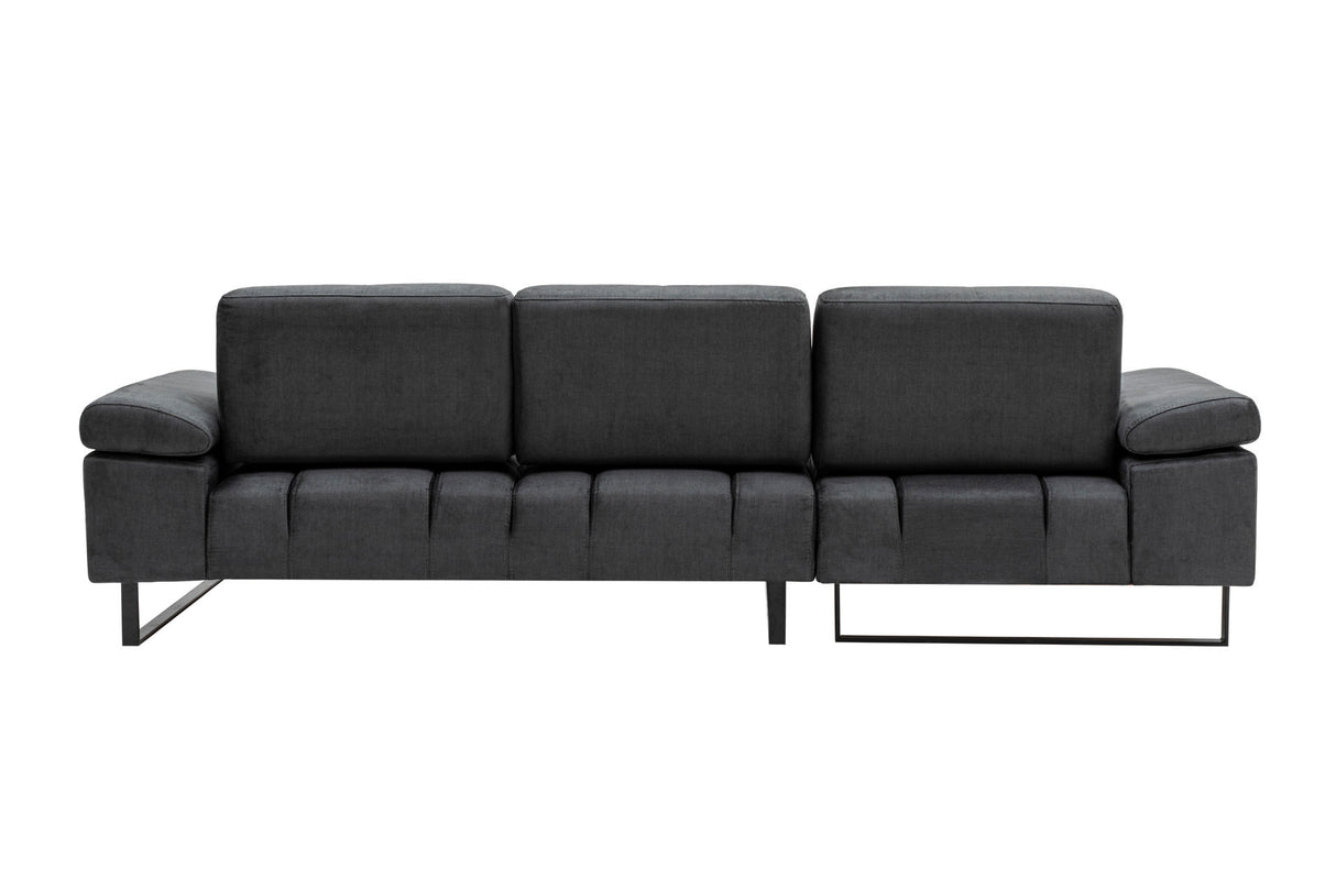 Corner sofa on the left Mustang Anthracite