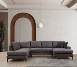 Corner sofa Porto Anthracite