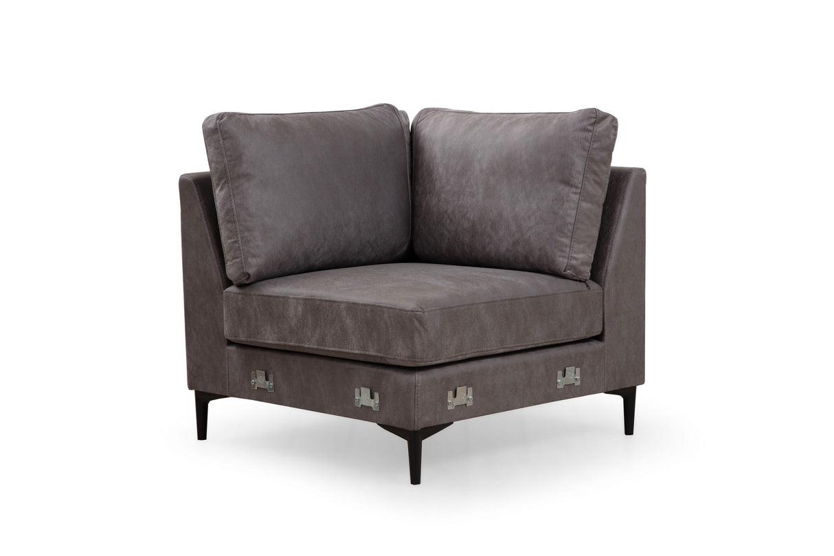 Corner sofa Porto Anthracite