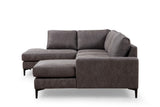 Corner sofa Porto Anthracite