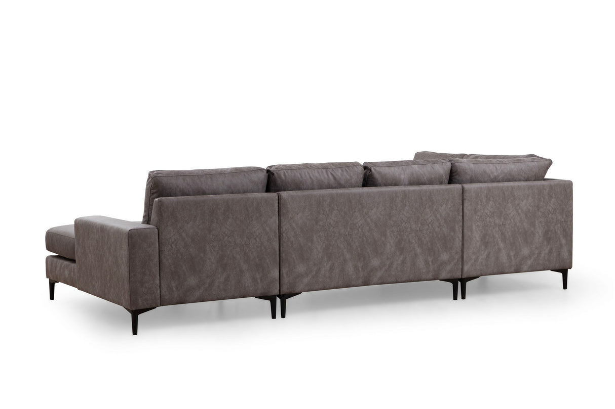 Corner sofa Porto Anthracite