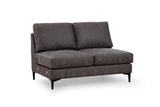 Corner sofa Porto Anthracite