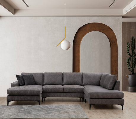 Corner sofa Porto Anthracite