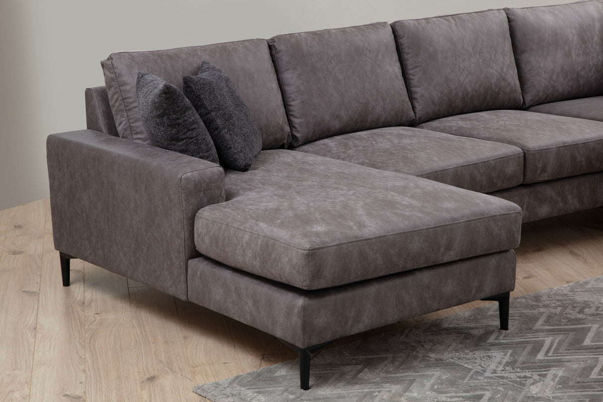 Corner sofa Porto Anthracite