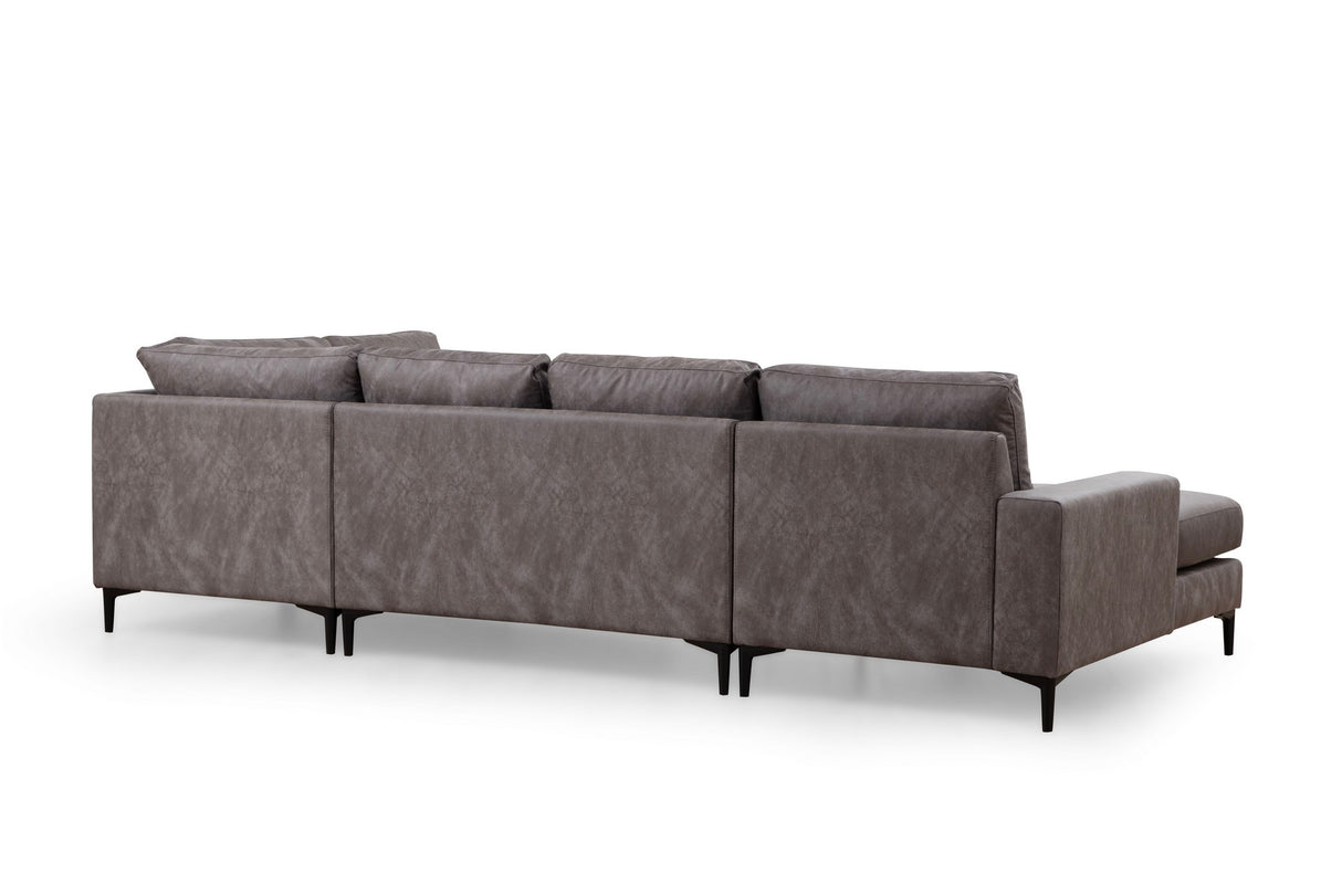 Corner sofa Porto Anthracite