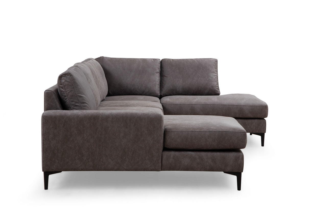 Corner sofa Porto Anthracite