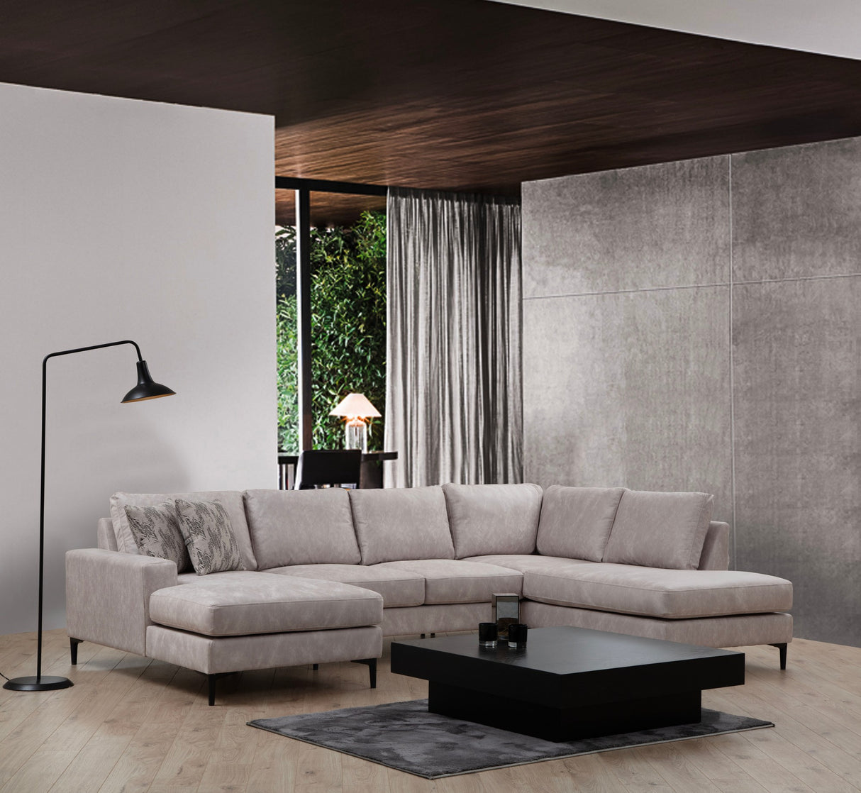 Corner sofa Porto Beige