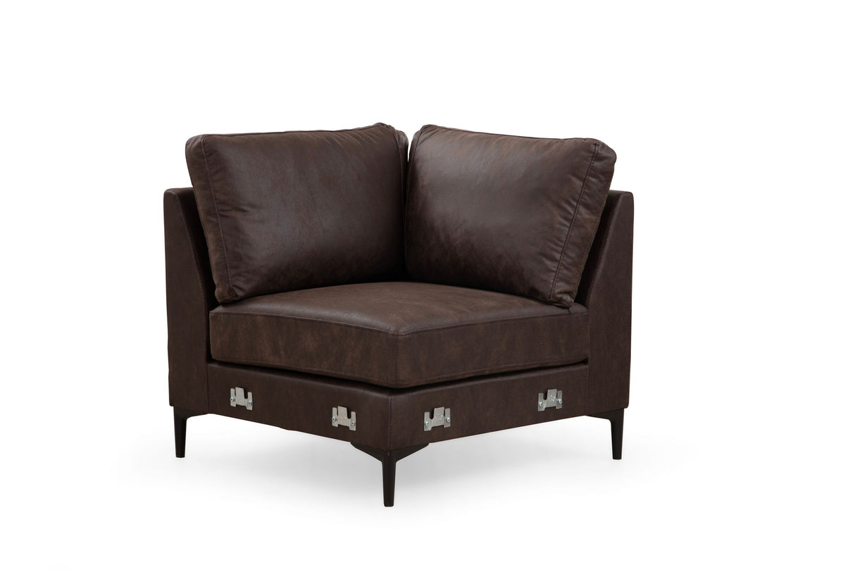 Corner sofa Porto Brown