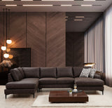 Corner sofa Porto Brown