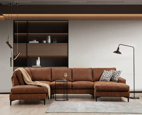 Corner sofa Porto Camel