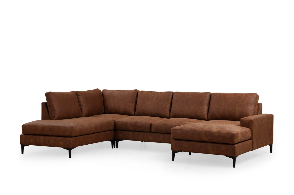 Corner sofa Porto Camel