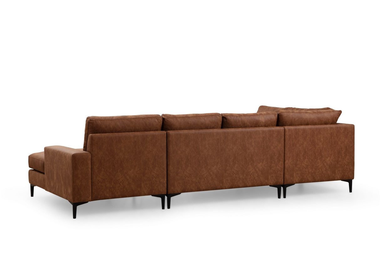 Corner sofa Porto Camel