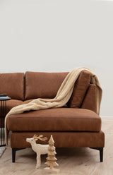 Corner sofa Porto Camel