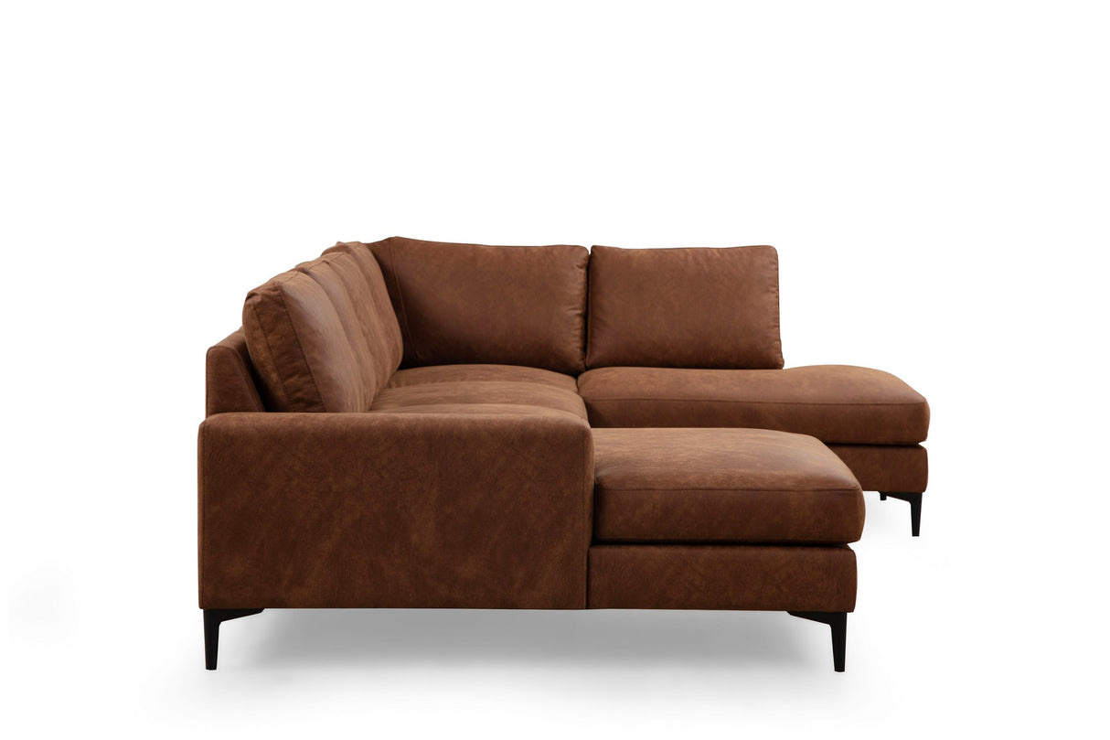 Corner sofa Porto Camel