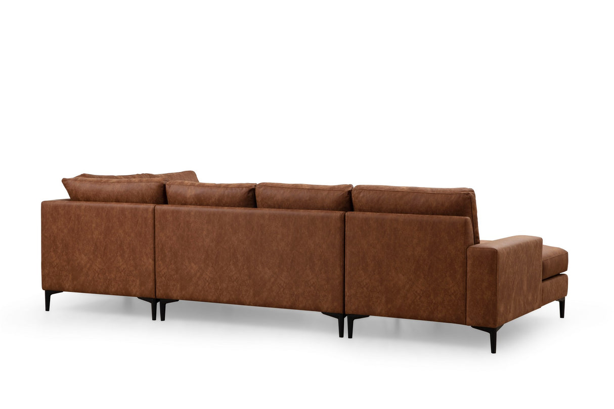 Corner sofa Porto Camel