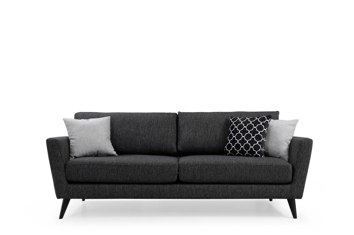 3-seater sofa mayorka dark gray