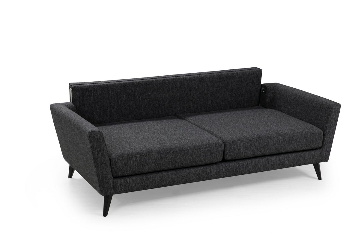 3-seater sofa mayorka dark gray