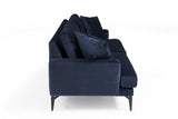 3-seater Bank Papira Navy Blue